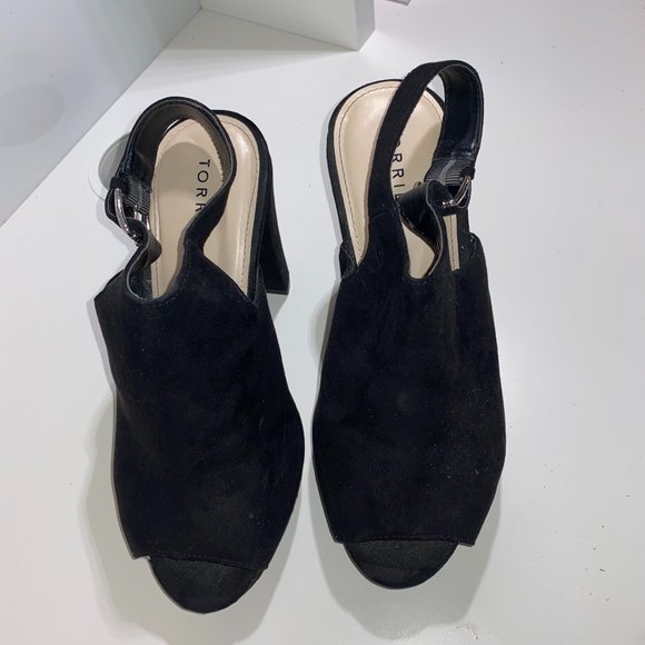 Peep toe platform ankle strap heels - Picture 2 of 5